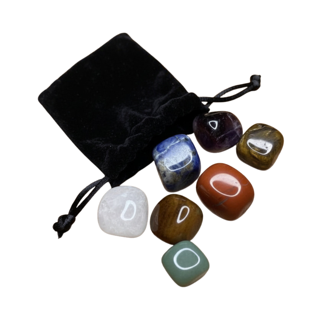 Set piedras 7 Chakras