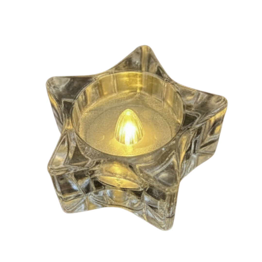 Vela estrella LED