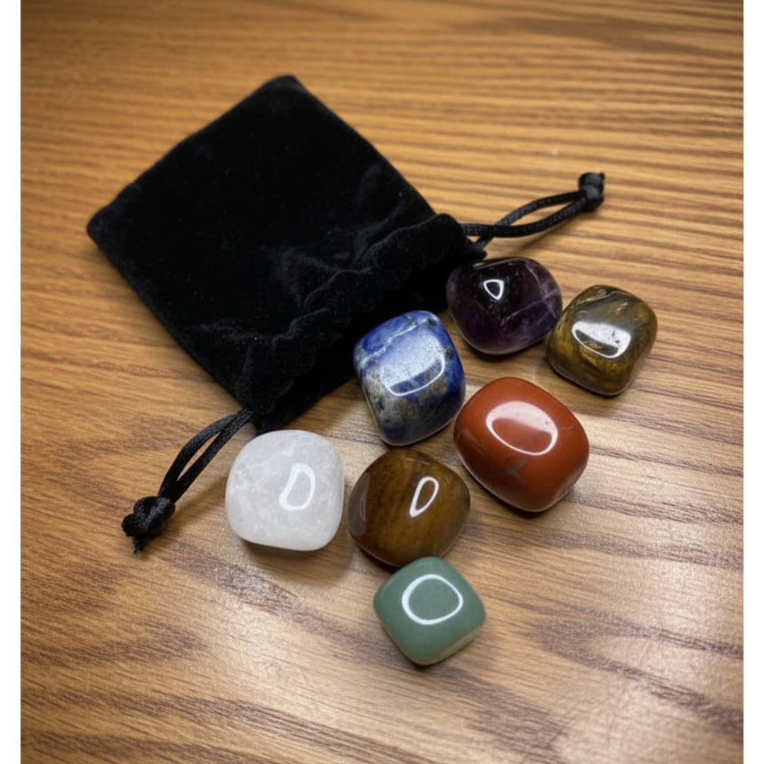 Set piedras 7 Chakras